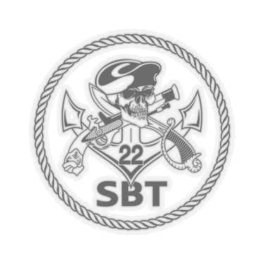 SBT 22 v2 Sticker (Black)